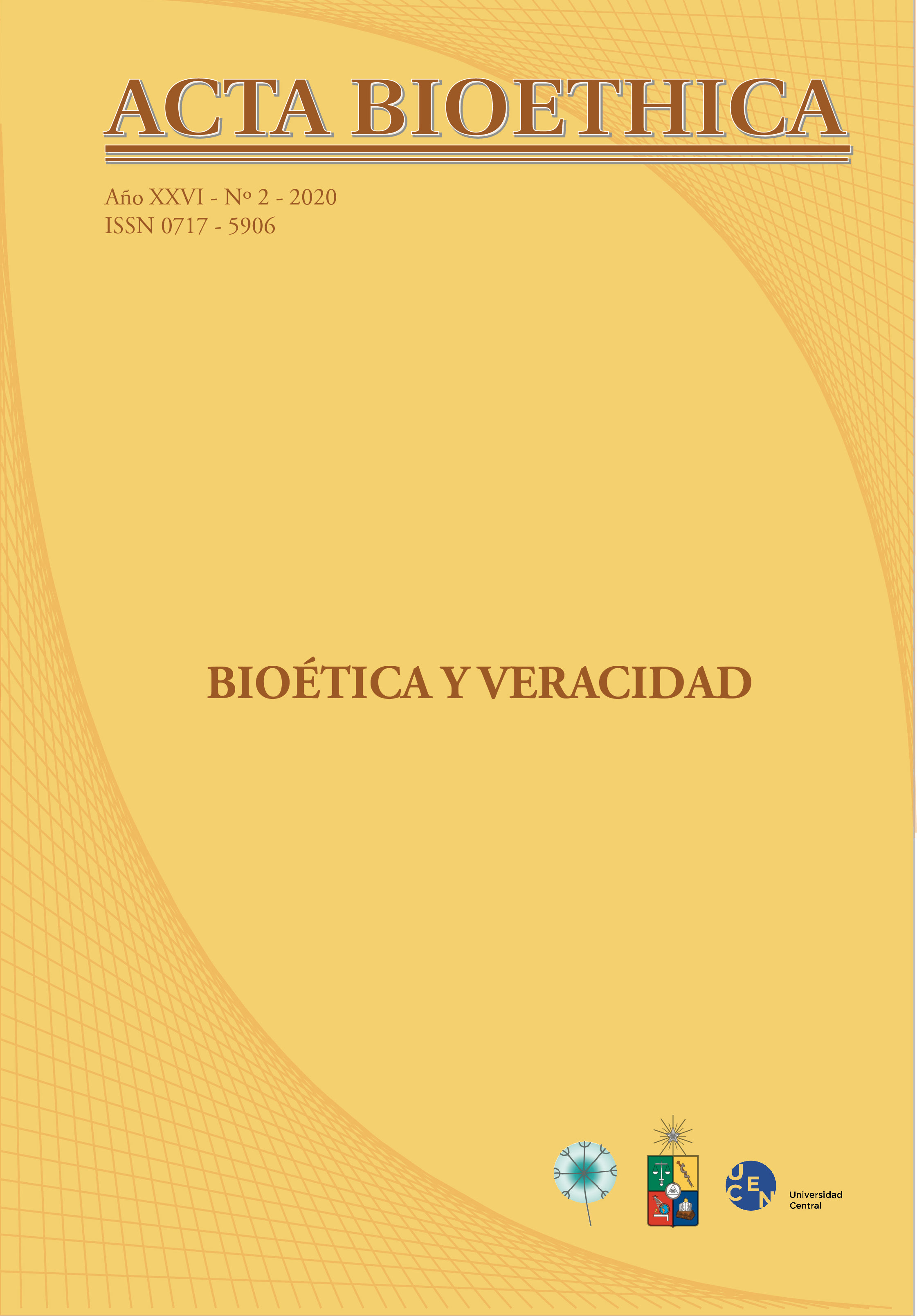 											Ver Vol. 26 Núm. 2 (2020): Bioética y Veracidad
										