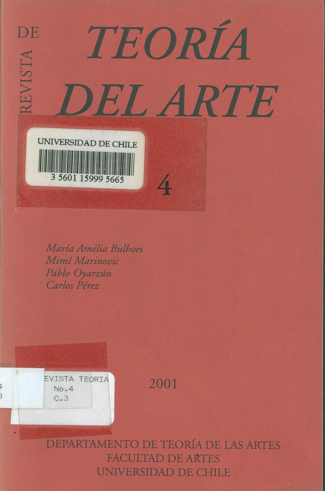 											View No. 4 (2001): abril
										