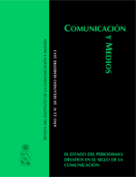 											Ver Núm. 28 (2013): El estado del periodismo: desafíos en el siglo de la comunicación
										